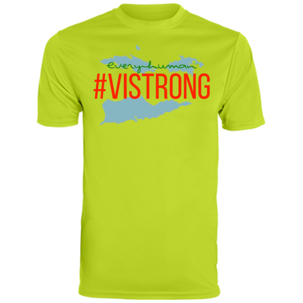 HRT Performance Style #VISTRONG Virgin Islands Hurrican Relief T-Shirt