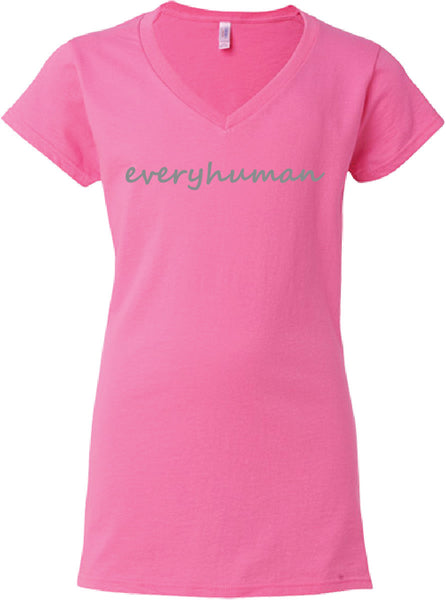 Women's Soft-Fit everyhuman® V-Neck T-Shirt