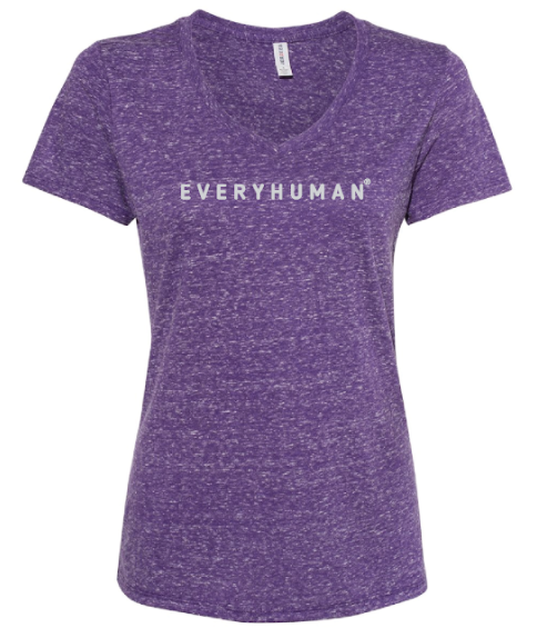 EVERYHUMAN®    Women's Ultra Soft Tri-blend T-Shirt Will Make You Feel Great!