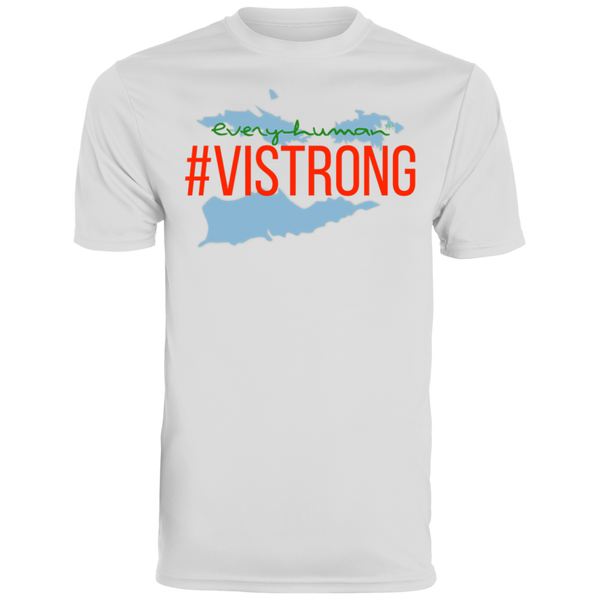 HRT Performance Style #VISTRONG Virgin Islands Hurrican Relief T-Shirt