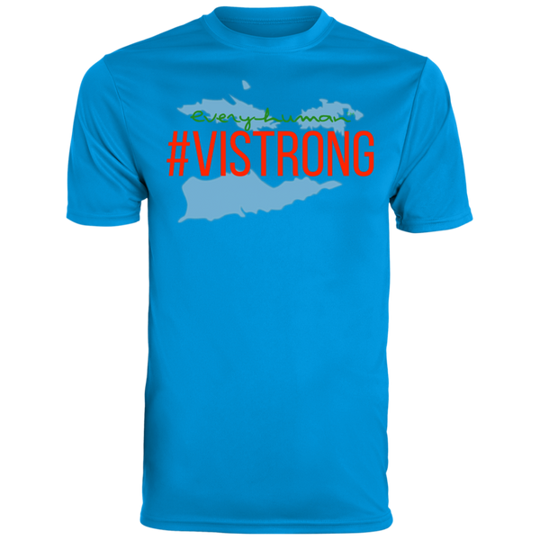 HRT Performance Style #VISTRONG Virgin Islands Hurrican Relief T-Shirt