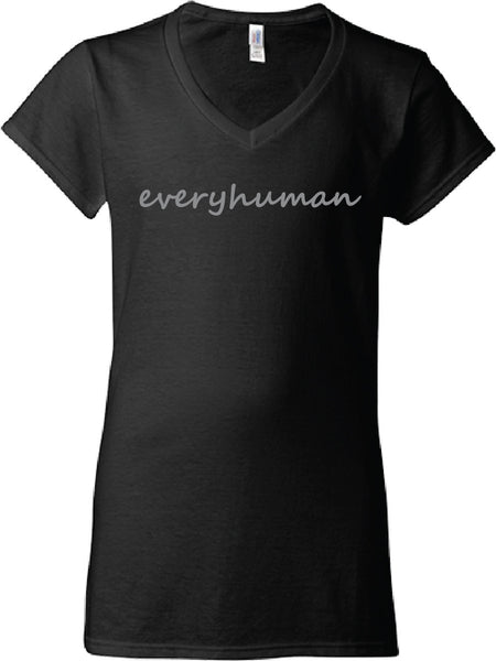 Women's Soft-Fit everyhuman® V-Neck T-Shirt